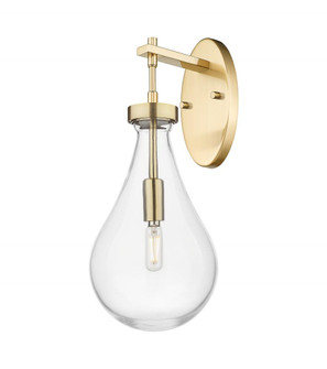 Owego - 1 Light - 5 inch - Champagne Bronze - Sconce (3442|451-1W-CB-G451-7CL)