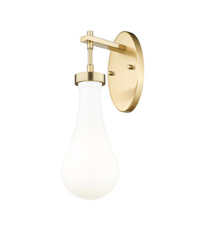 Owego - 1 Light - 5 inch - Champagne Bronze - Sconce (3442|451-1W-CB-G451-5GWH)