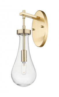 Owego - 1 Light - 5 inch - Champagne Bronze - Sconce (3442|451-1W-CB-G451-5CL)