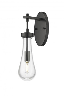 Owego - 1 Light - 5 inch - Matte Black - Sconce (3442|451-1W-BK-G451-4CL)