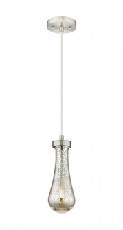 Owego - 1 Light - 5 inch - Satin Nickel - Pendant (3442|451-1P-SN-G451-4ME)