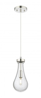 Owego - 1 Light - 5 inch - Polished Nickel - Pendant (3442|451-1P-PN-G451-5SDY)
