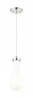 Owego - 1 Light - 5 inch - Polished Nickel - Pendant (3442|451-1P-PN-G451-5GWH)