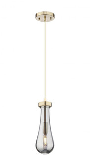 Owego - 1 Light - 5 inch - Champagne Bronze - Pendant (3442|451-1P-CB-G451-4SM)