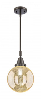 Beacon - 1 Light - 8 inch - Oil Rubbed Bronze - Mini Pendant (3442|447-1S-OB-G208-8)