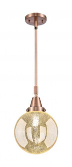 Beacon - 1 Light - 8 inch - Antique Copper - Mini Pendant (3442|447-1S-AC-G208-8)