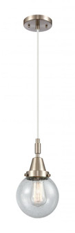 Beacon - 1 Light - 6 inch - Brushed Satin Nickel - Mini Pendant (3442|447-1P-SN-G204-6)
