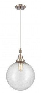 Beacon - 1 Light - 12 inch - Brushed Satin Nickel - Mini Pendant (3442|447-1P-SN-G204-12)