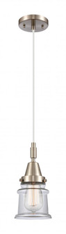 Canton - 1 Light - 7 inch - Brushed Satin Nickel - Mini Pendant (3442|447-1P-SN-G182S)