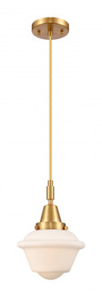 Oxford - 1 Light - 8 inch - Satin Gold - Mini Pendant (3442|447-1P-SG-G531)