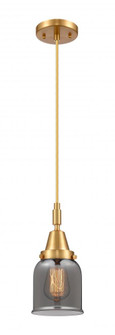 Bell - 1 Light - 5 inch - Satin Gold - Mini Pendant (3442|447-1P-SG-G53)