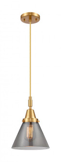 Cone - 1 Light - 8 inch - Satin Gold - Mini Pendant (3442|447-1P-SG-G43)