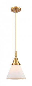 Cone - 1 Light - 8 inch - Satin Gold - Mini Pendant (3442|447-1P-SG-G41)