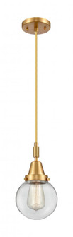 Beacon - 1 Light - 6 inch - Satin Gold - Mini Pendant (3442|447-1P-SG-G202-6)