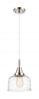 Bell - 1 Light - 8 inch - Polished Nickel - Mini Pendant (3442|447-1P-PN-G713)
