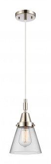 Cone - 1 Light - 6 inch - Polished Nickel - Mini Pendant (3442|447-1P-PN-G62)