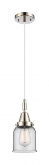 Bell - 1 Light - 5 inch - Polished Nickel - Mini Pendant (3442|447-1P-PN-G52)