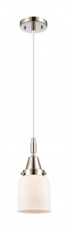 Bell - 1 Light - 5 inch - Polished Nickel - Mini Pendant (3442|447-1P-PN-G51)