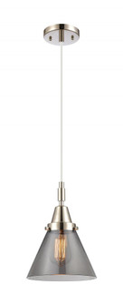 Cone - 1 Light - 8 inch - Polished Nickel - Mini Pendant (3442|447-1P-PN-G43)