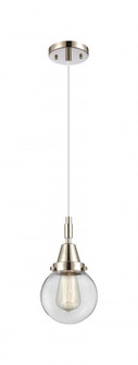 Beacon - 1 Light - 6 inch - Polished Nickel - Mini Pendant (3442|447-1P-PN-G202-6)