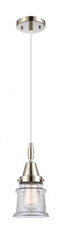 Canton - 1 Light - 7 inch - Polished Nickel - Mini Pendant (3442|447-1P-PN-G182S)