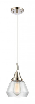 Fulton - 1 Light - 7 inch - Polished Nickel - Mini Pendant (3442|447-1P-PN-G172)