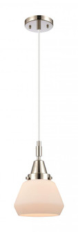Fulton - 1 Light - 7 inch - Polished Nickel - Mini Pendant (3442|447-1P-PN-G171)