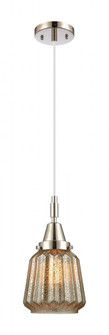 Chatham - 1 Light - 7 inch - Polished Nickel - Mini Pendant (3442|447-1P-PN-G146)