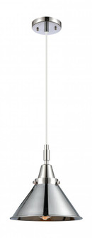 Briarcliff - 1 Light - 10 inch - Polished Chrome - Mini Pendant (3442|447-1P-PC-M10-PC)