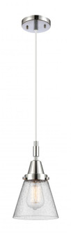 Cone - 1 Light - 6 inch - Polished Chrome - Mini Pendant (3442|447-1P-PC-G64)