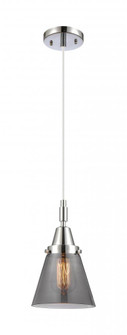 Cone - 1 Light - 6 inch - Polished Chrome - Mini Pendant (3442|447-1P-PC-G63)