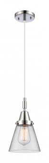 Cone - 1 Light - 6 inch - Polished Chrome - Mini Pendant (3442|447-1P-PC-G62)