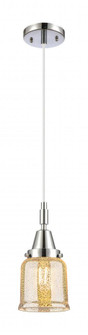 Bell - 1 Light - 5 inch - Polished Chrome - Mini Pendant (3442|447-1P-PC-G58)