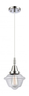 Oxford - 1 Light - 8 inch - Polished Chrome - Mini Pendant (3442|447-1P-PC-G532)
