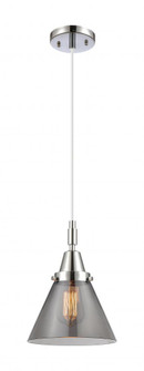 Cone - 1 Light - 8 inch - Polished Chrome - Mini Pendant (3442|447-1P-PC-G43)