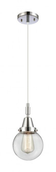 Beacon - 1 Light - 6 inch - Polished Chrome - Mini Pendant (3442|447-1P-PC-G202-6)