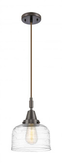 Bell - 1 Light - 8 inch - Oil Rubbed Bronze - Mini Pendant (3442|447-1P-OB-G713)