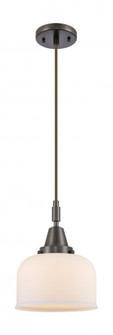 Bell - 1 Light - 8 inch - Oil Rubbed Bronze - Mini Pendant (3442|447-1P-OB-G71)
