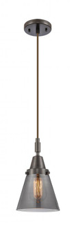 Cone - 1 Light - 6 inch - Oil Rubbed Bronze - Mini Pendant (3442|447-1P-OB-G63)