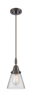 Cone - 1 Light - 6 inch - Oil Rubbed Bronze - Mini Pendant (3442|447-1P-OB-G62)