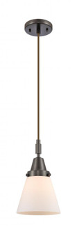 Cone - 1 Light - 6 inch - Oil Rubbed Bronze - Mini Pendant (3442|447-1P-OB-G61)