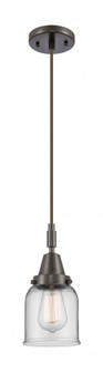 Bell - 1 Light - 5 inch - Oil Rubbed Bronze - Mini Pendant (3442|447-1P-OB-G52)