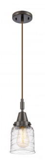 Bell - 1 Light - 5 inch - Oil Rubbed Bronze - Mini Pendant (3442|447-1P-OB-G513)