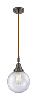 Beacon - 1 Light - 8 inch - Oil Rubbed Bronze - Mini Pendant (3442|447-1P-OB-G204-8)