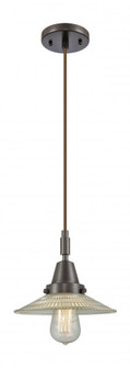 Halophane - 1 Light - 9 inch - Oil Rubbed Bronze - Mini Pendant (3442|447-1P-OB-G2)