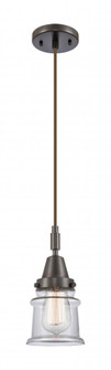 Canton - 1 Light - 7 inch - Oil Rubbed Bronze - Mini Pendant (3442|447-1P-OB-G182S)