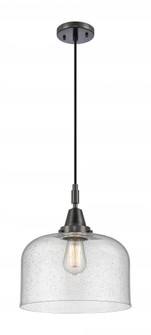 Bell - 1 Light - 12 inch - Matte Black - Mini Pendant (3442|447-1P-BK-G74-L)