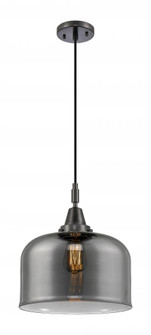 Bell - 1 Light - 12 inch - Matte Black - Mini Pendant (3442|447-1P-BK-G73-L)