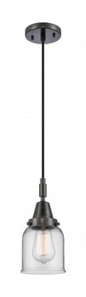 Bell - 1 Light - 5 inch - Matte Black - Mini Pendant (3442|447-1P-BK-G52)