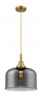 Bell - 1 Light - 12 inch - Brushed Brass - Mini Pendant (3442|447-1P-BB-G73-L)